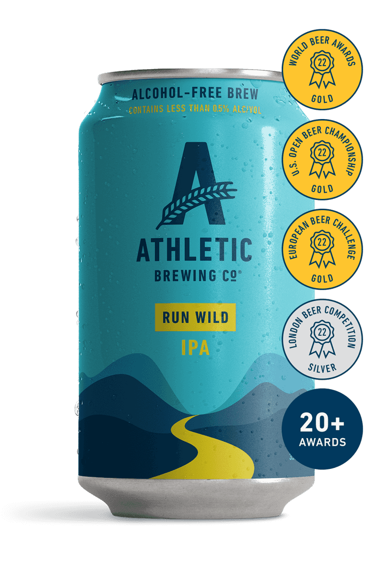 Athletic Brewing Co. Run Wild IPA